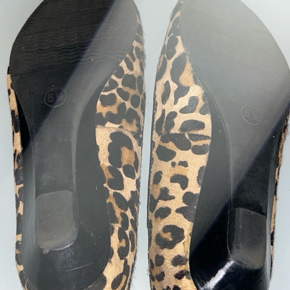 Euc target leopard wedge flat shoe - Picture 6 of 7